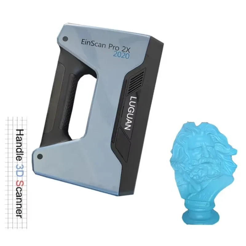 الماسح الضوئي المحمول Einscan Pro 2X V2 3D Las er لآلة CNC مع نطاق المسح العريض