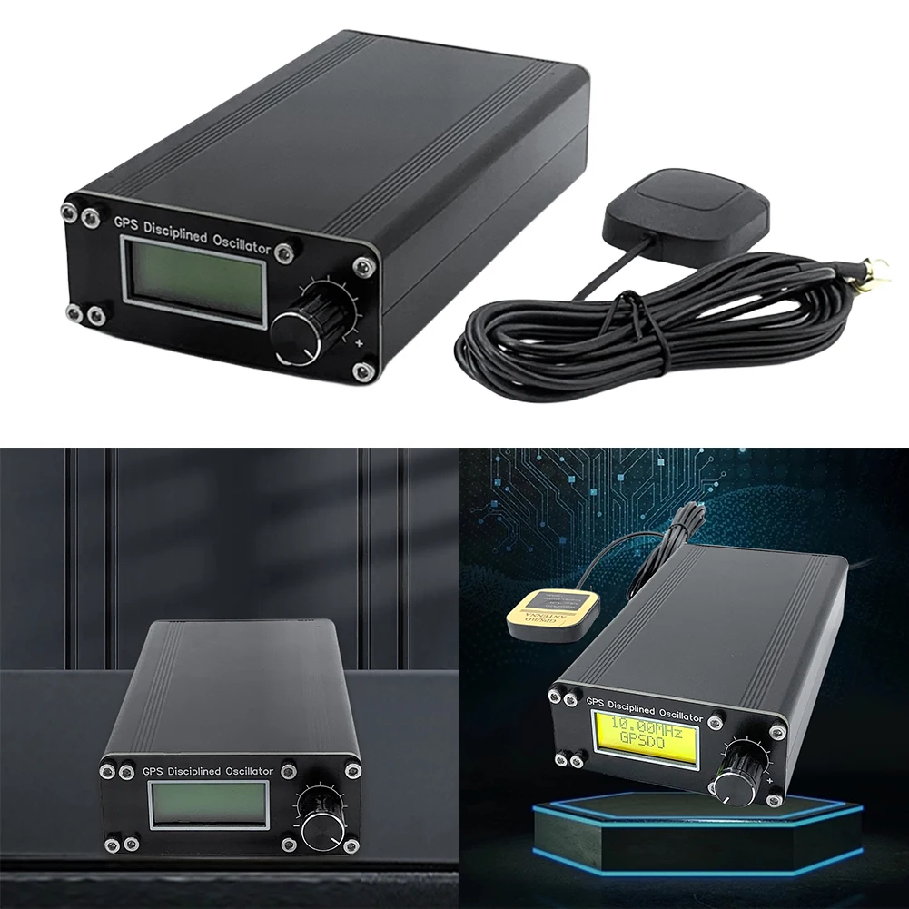 

GPSDO GPS Disciplined Oscillator Color Display GNSS Disciplined Square Wave Output 1PPS GPS Clock for Audio Decoders