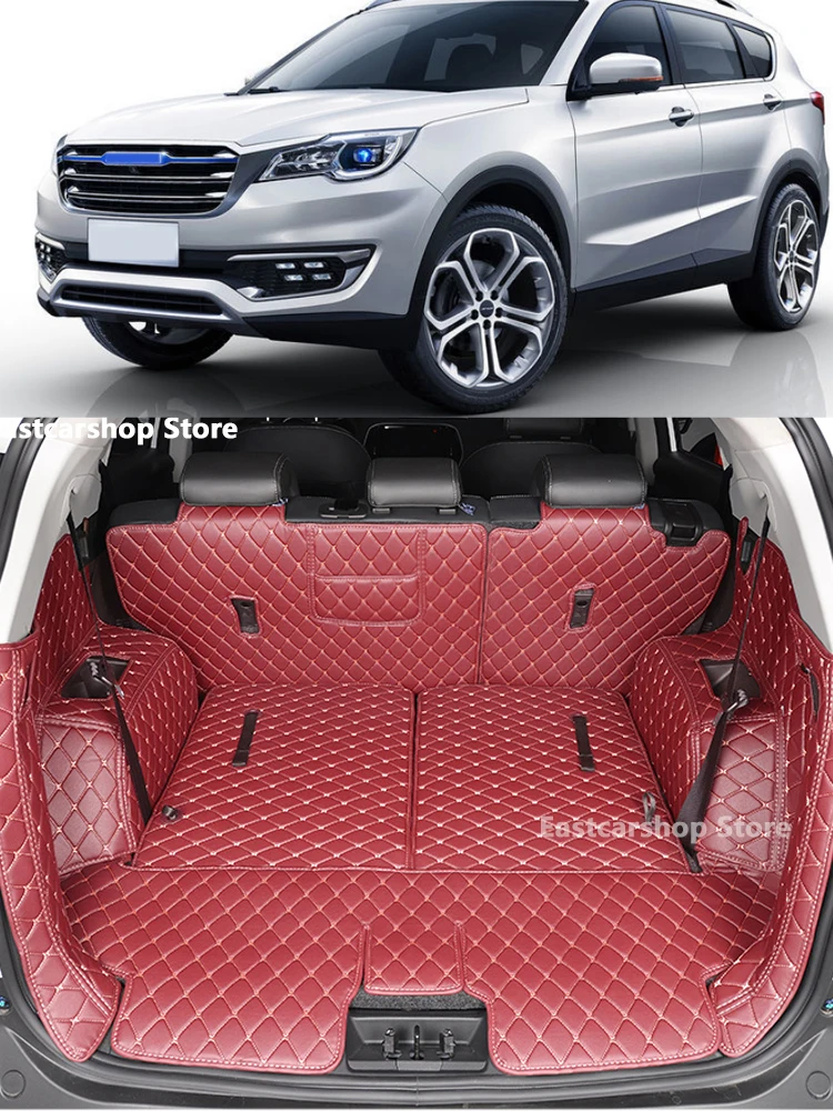 

For Chery Jetour X70 2021 2020 2019 2018 Car All Surrounded Rear Trunk Mat Cargo Boot Liner Tray Rear Boot Luggage Accessories