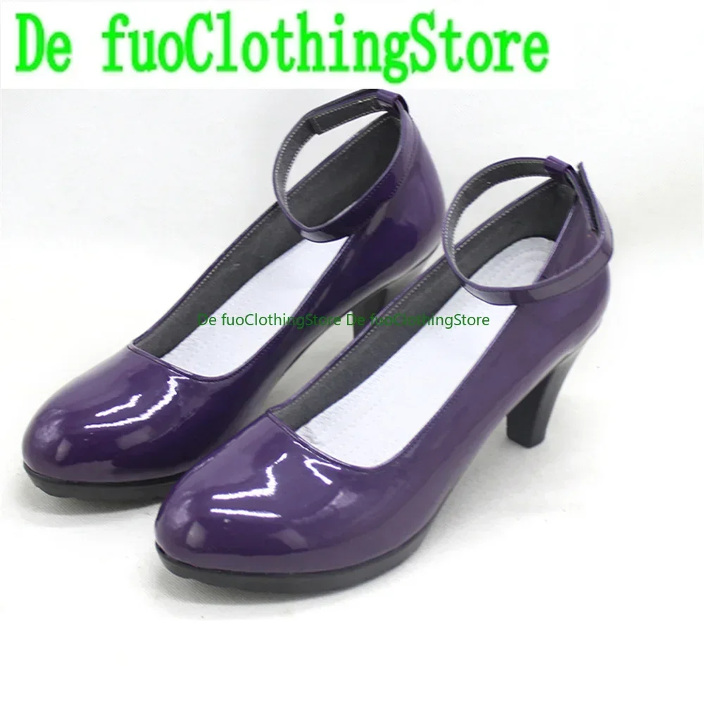 Azur Lane HMS Cheshire Cosplay zapatos botas juego Anime carnaval fiesta Halloween Navidad DefuoClothing tienda de zapatos