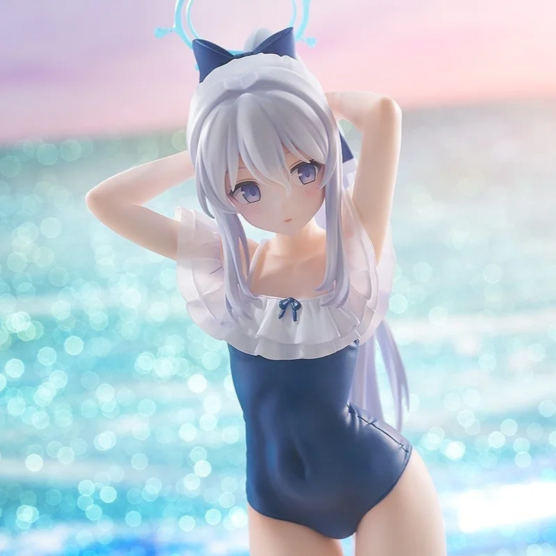 High Quality Spot Gsc Blue Archive Moon Snow Swimsuit Commemorative Hall Edition Handmade Desktop Model Toys Doll Birthday Gift