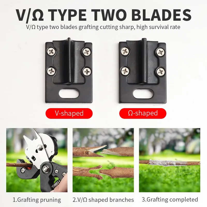 Onnfang grafting cutting tool set Plant Grafting machine Garden fruit tree pruning shears sciss