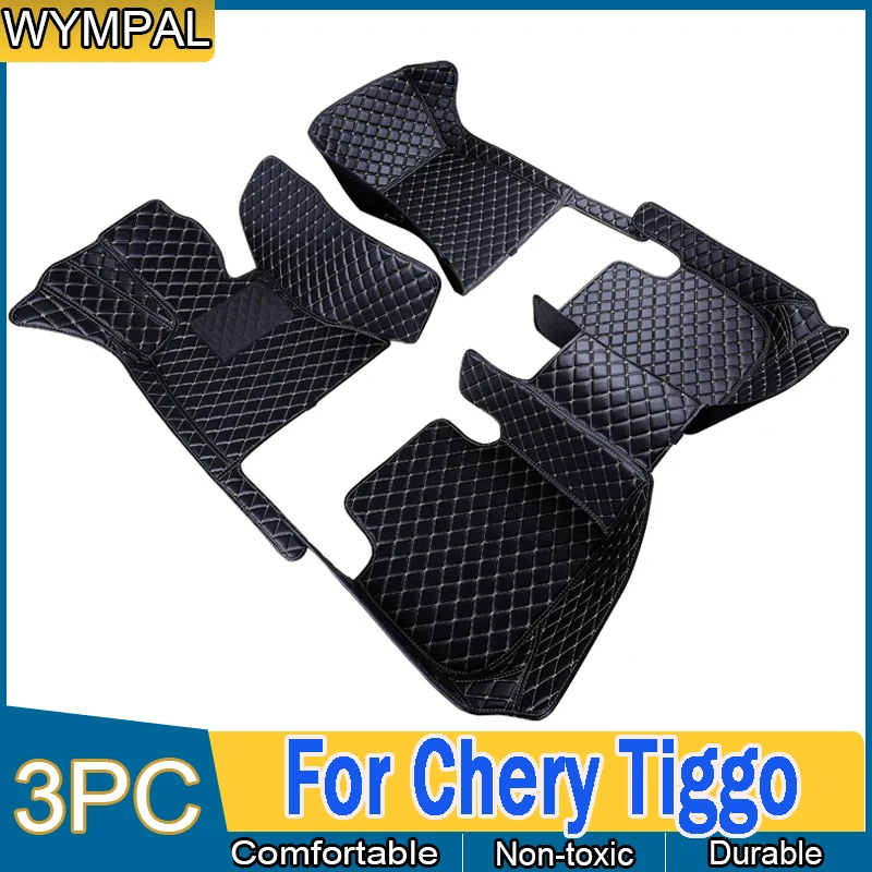 Tappetini per auto per Chery Tiggo 8 Pro 7 posti 2022-2024 Tappetini per auto personalizzati Copertura per tappeti per automobili Accessori interni