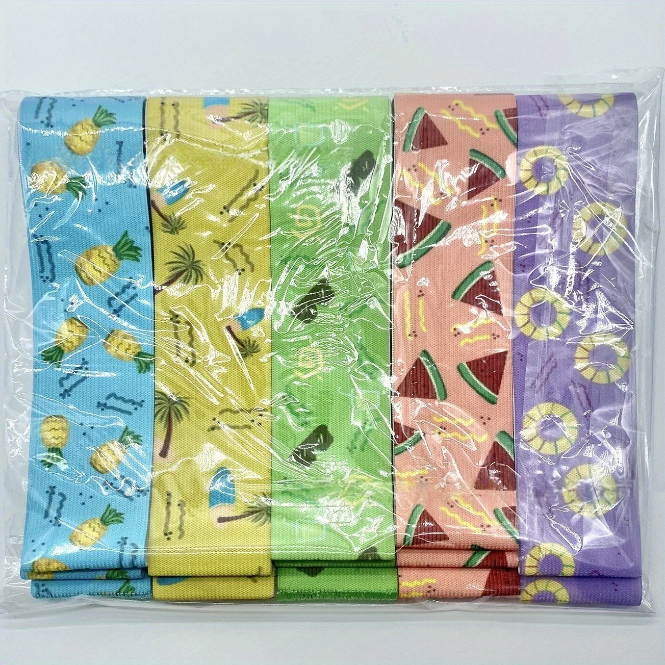 5Pcs Colorful Bed Sheets, Blankets, Clothing Storage Straps. Beach Chair Towel Straps To Prevent Being Blown Away By The Wind - view 5