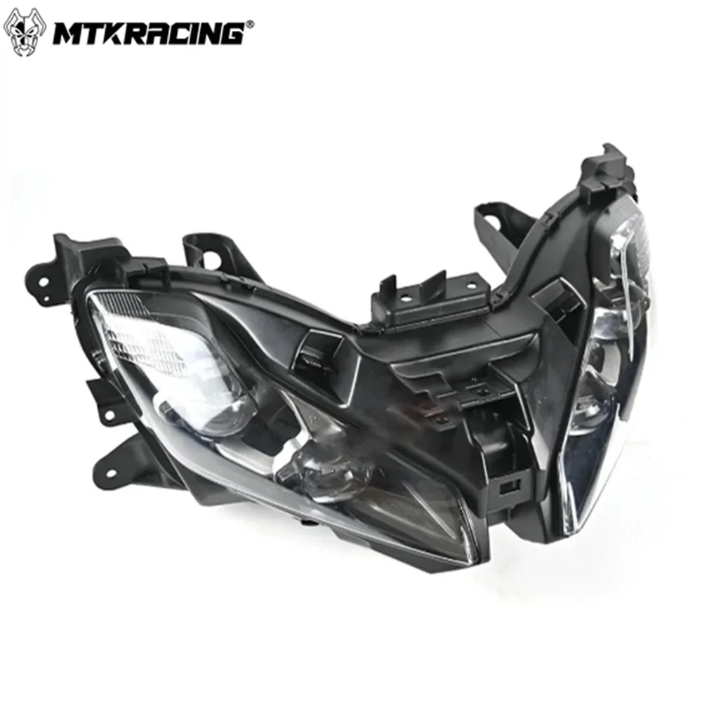 MTKRACING لياماها TMAX 560 2022-2024 أضواء الدراجة النارية مصابيح أمامية مقاومة للماء أضواء أمامية #5