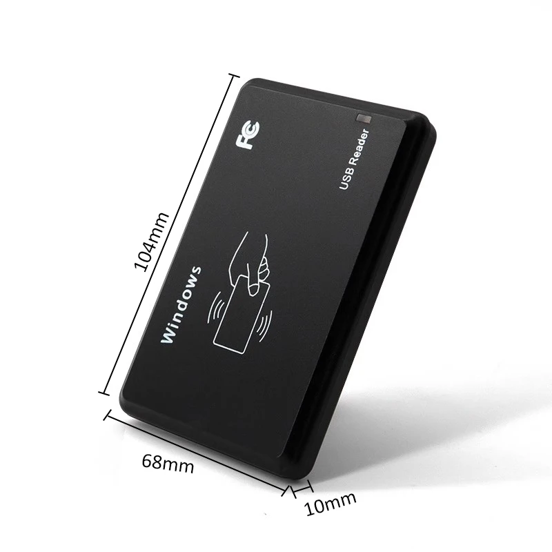 Smart RFID Card Reader 125KHz 13.56MHz ID IC Frequency Access Control USB Card Reader Encrypted Programmer Reader