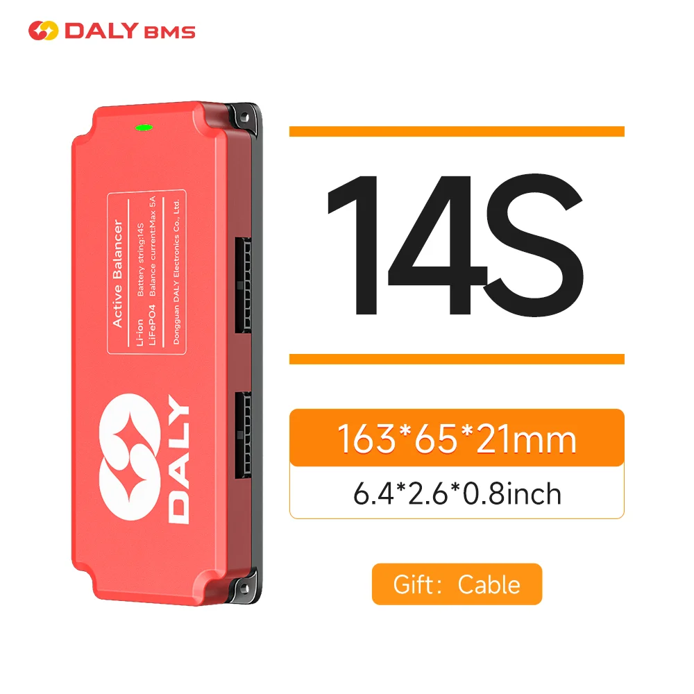 Балансировочная плата Daly BMS 5A 18650, активный эквалайзер, балансир Lifepo4 3S 4S 8S 10S 13S 16S, литиевые аккумуляторы с активным балансиром