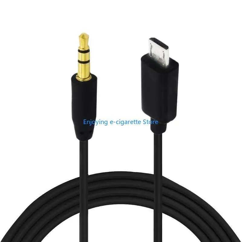 Micros USB auf 3,5 mm Stecker Audios Auto Auxs Kabel zum Anschluss an Autosysteme Y4QF – Detail 9