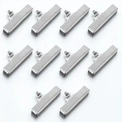 

10Pcs Bike Brake Pads Metal Rubber Wear-Resistant Silent Braking Blocks Noise Reduction Braking Tools Cycling Accessories