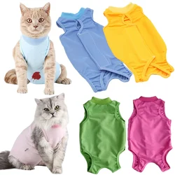 Anti-licking Sterilization Cat Clothes Pet Surgery Suit for Small Dog Cats Weaning Breathable Puppy Anti-scratch Body Strap Vest