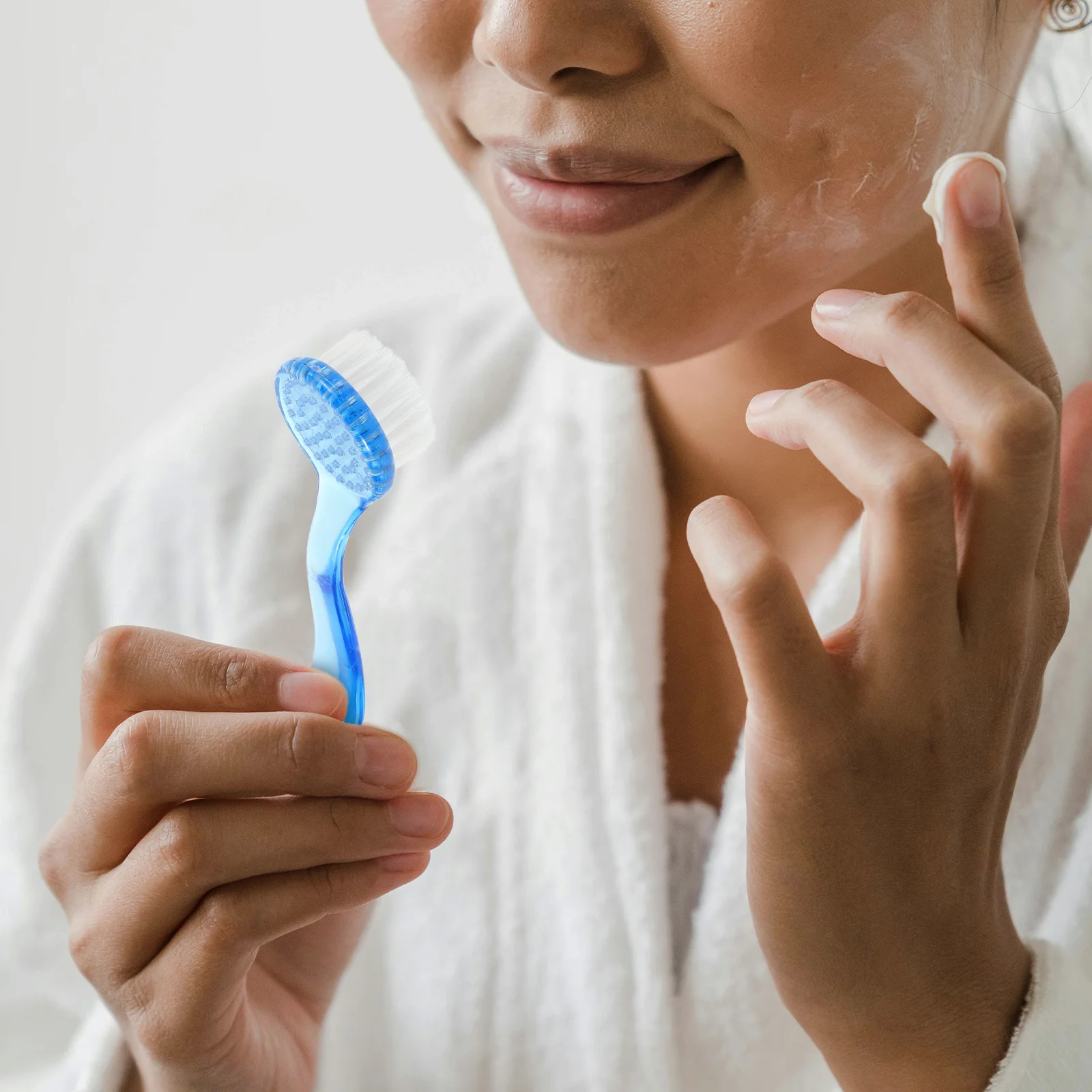 4-delige Scrubber Cleaner Gezichtsreinigingsborstel Exfoliërend met dop