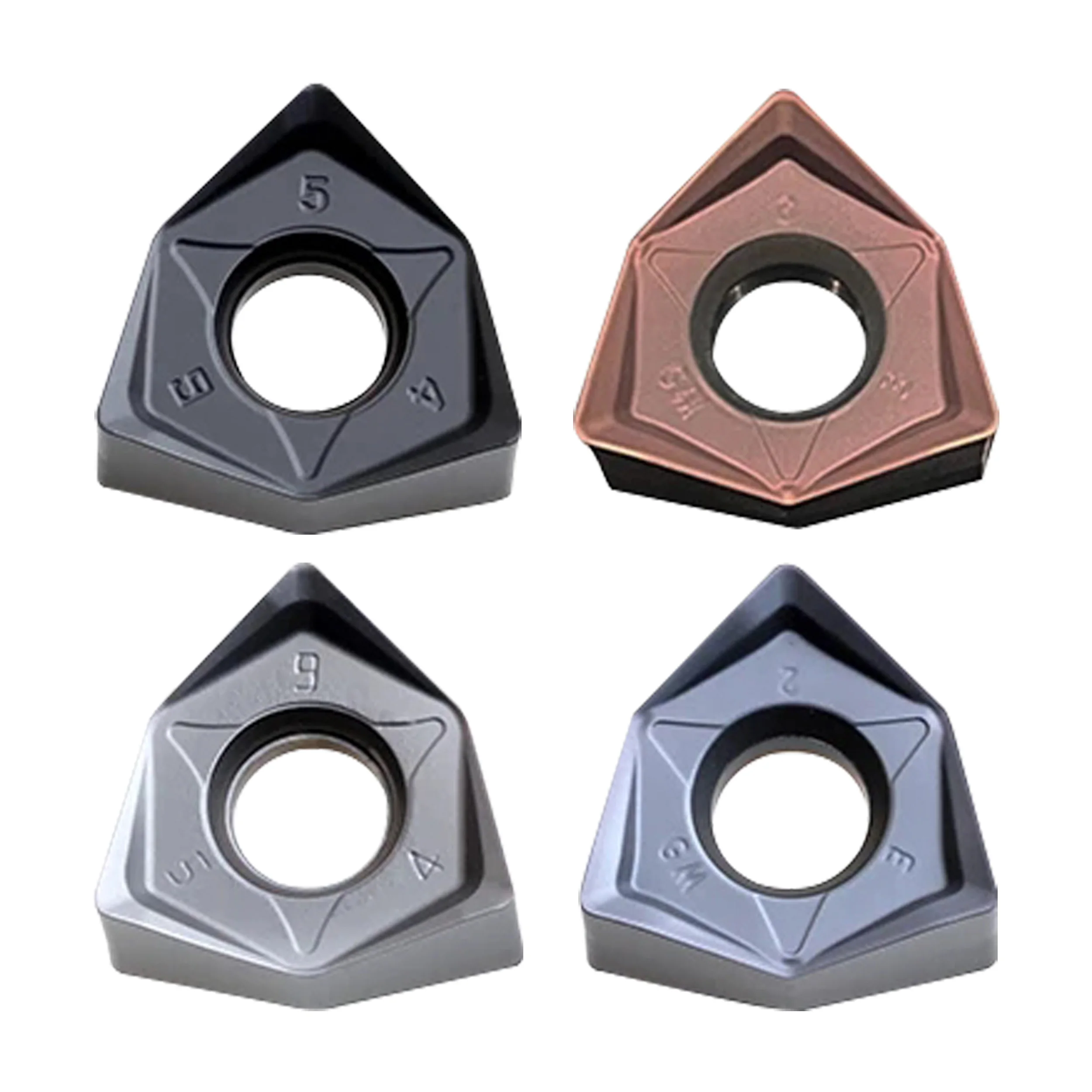 10 pz WNMU080608-GM/GH SK2025 SK5115 SK4025 tornio CNC fresatura tornitura inserto in metallo duro per macchine utensili tagliente spesso