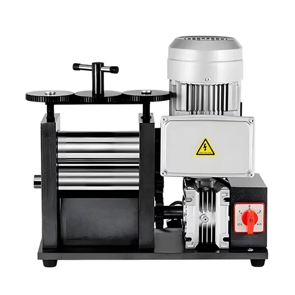 

120mm 370W Jewelry Rolling Mills Gold Silver Wire Tablet Press Jewelry Electric Rolling Mill Machine ForJewelry Making Machine