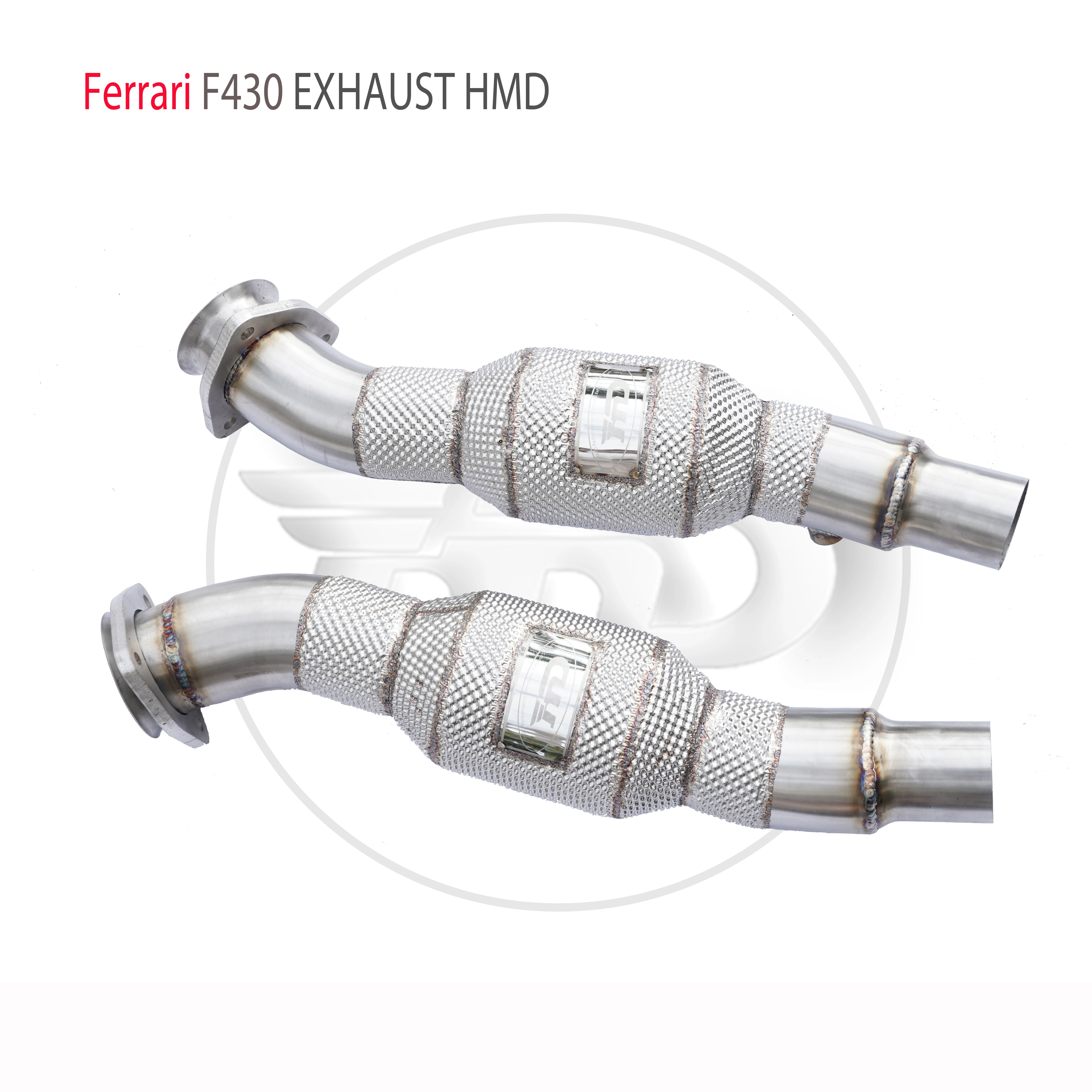 HMD Exhaust Manifold Downpipe for Ferrari F430 Car Accessories With Catalytic Converter Header Without Cat Pipe