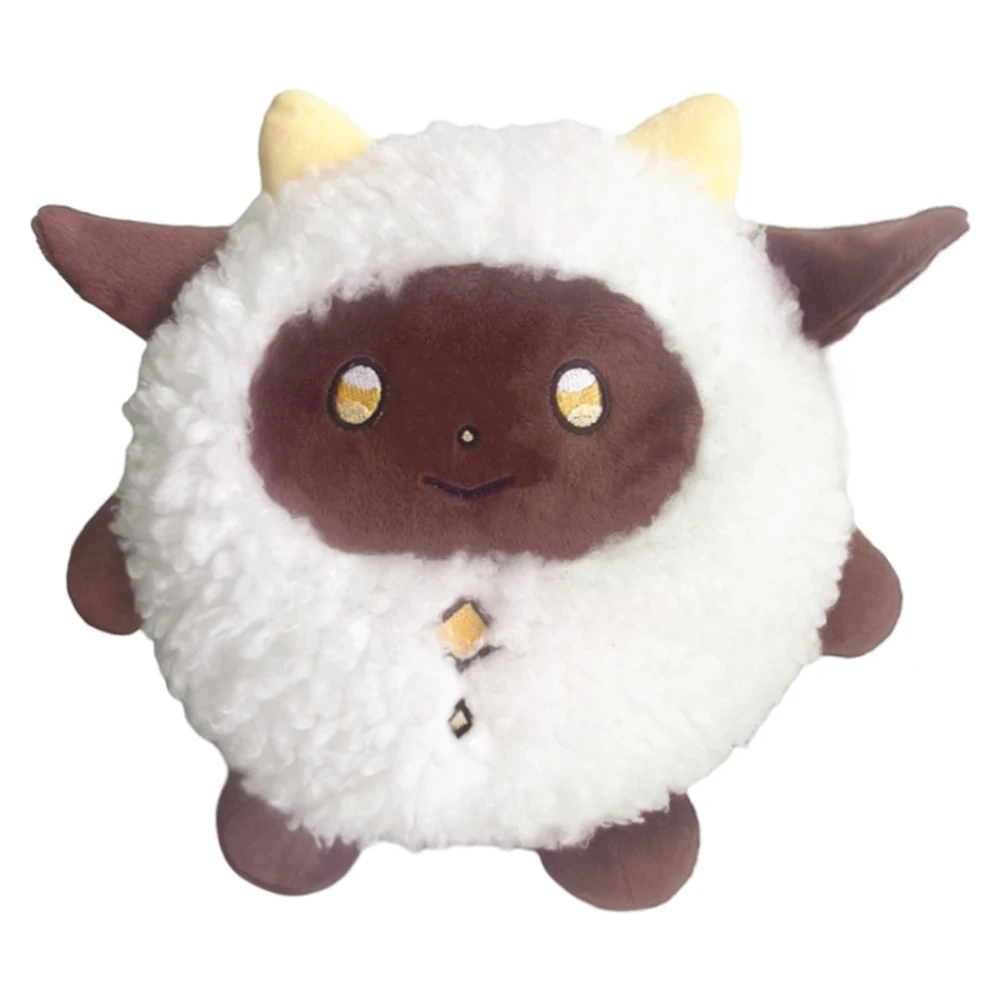 Cosplay Mundo Quivern Depresso Lamball Melpaca Plush Mascote, pal Plushie, Soft Stuffed Game Figure Anime, Decoração de Halloween do miúdo, presentes