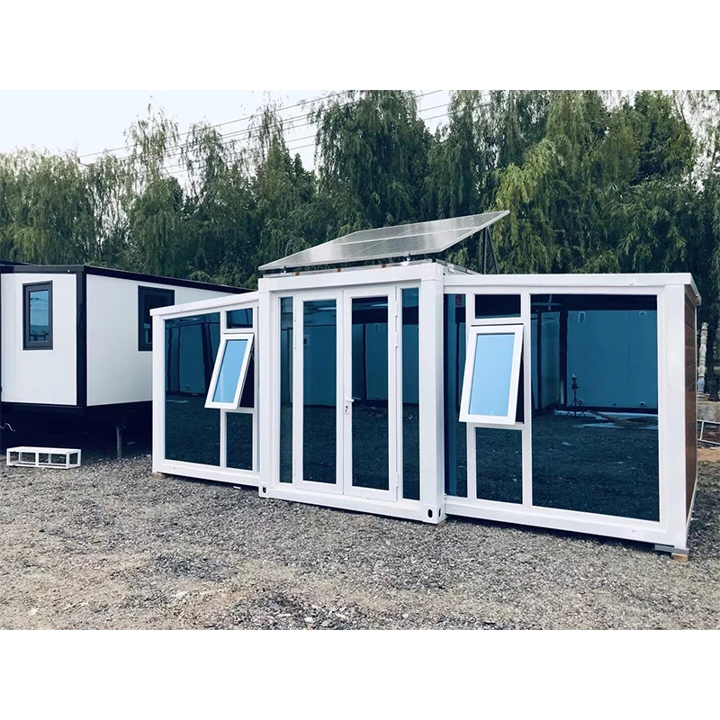 Foldable House Prefab Modular House Prefab Home 20 Ft 40 Ft folding Expandable Container Houses 2 Bedroom Prefabricated House