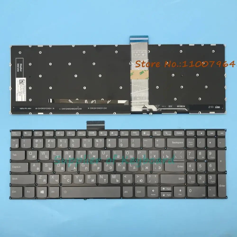 NEW For Lenovo V15 G2-ALC V15 G2-ITL V15 G2 IJL Laptop English/Russian Keyboard