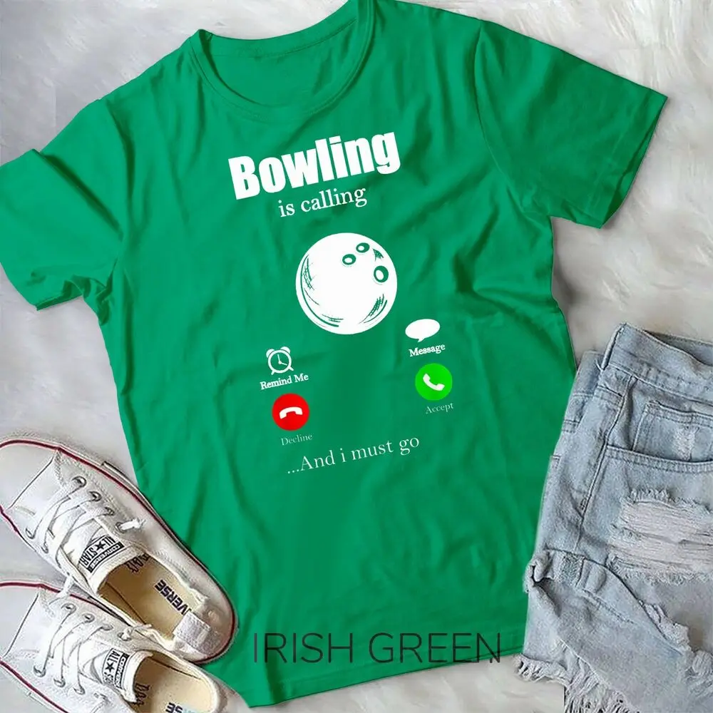 Bowling Strike Alley Pins Spare T-Shirt Unisex T-shirt