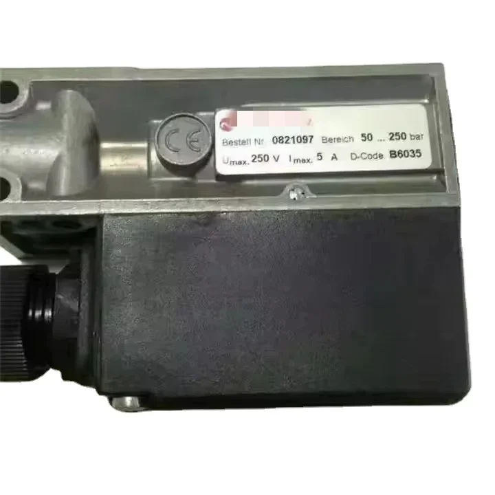

Industrial Norgren 8D Pressure Switch 0821097 Electro-Mechanical Design IP65 Protection 50-250 Bar Ball Valve OEM Customizable