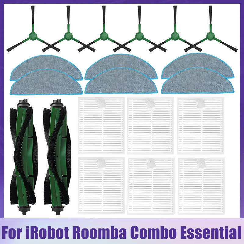 

Fit For iRobot Roomba Combo Essential / 2 Essential / Y0110 / Y0112 Y0140 / Y011640 Robot Vacuum Cleaner Mop Filter Accessories