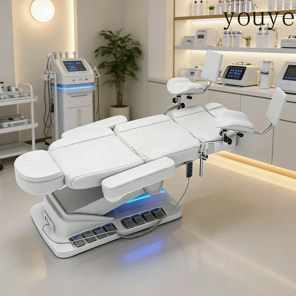 zxcv jkk New high-end beauty salon special electric beauty bed multi-stage intelligent lifting care micro-adjustment examination