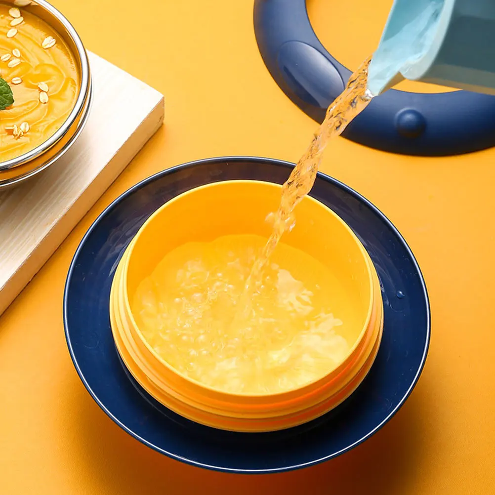 

1Pcs Baby Training Bowl Multipurpose Detachable Food Bowl Convenient Durable Insulation Shape for Home School