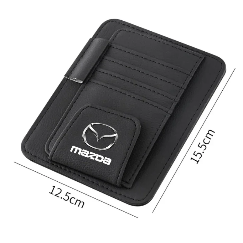 

Multi-function Visor Card Bag Sunglass Holder for Mazda 6 CX-30 3 2 5 MX-5 CX-9 CX-8 CX-7 CX-4 CX-3 BL BM GJ CX-5 Smart Storage