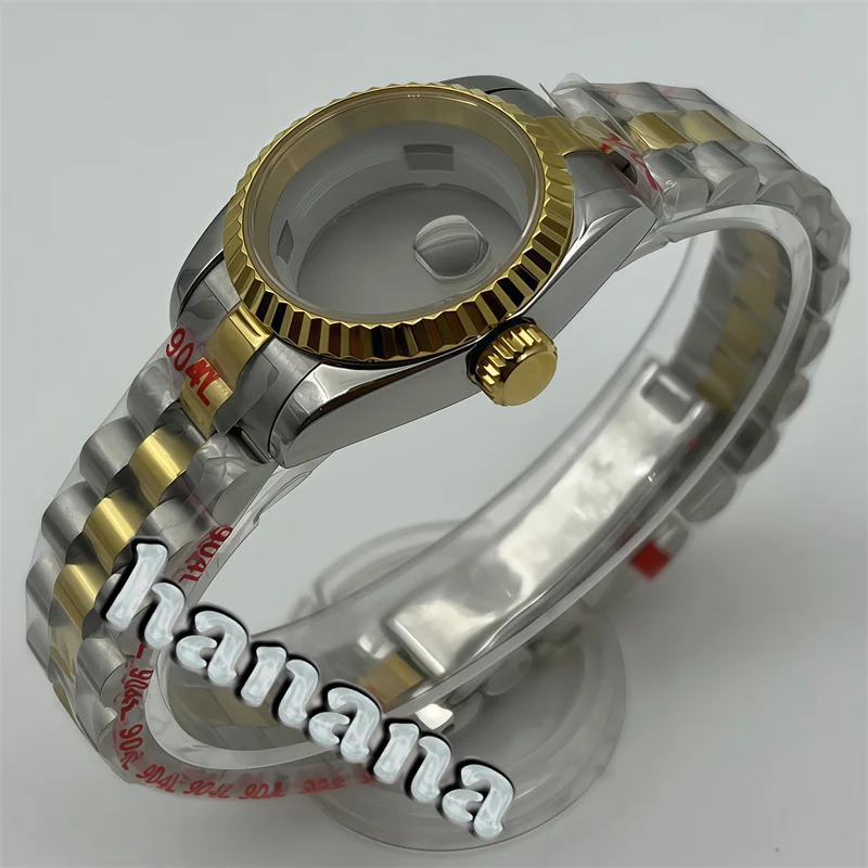 26mm women's case NH05 sapphire glass stainless steel water-resistant up to 100 meters case suitable for NH05 and NH06 movements