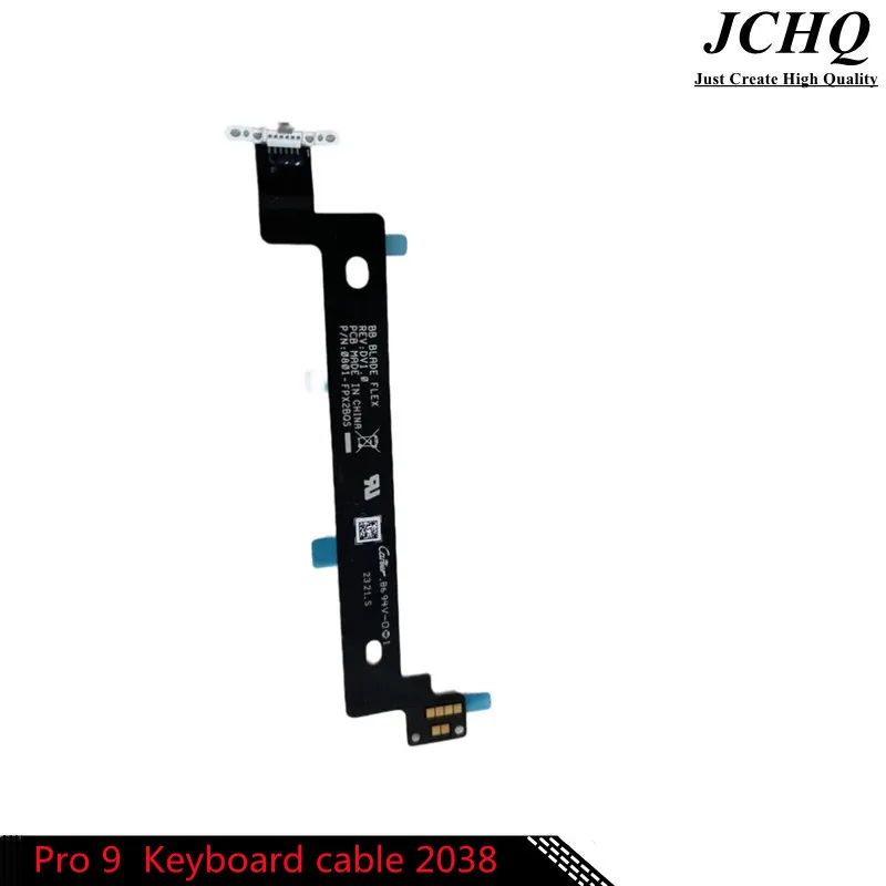 

JCHQ Original Keyboard Flex Cable For Microsoft Surface Pro 9 2038 Flat panel Flex Cable Cover Cable Black Tested Well