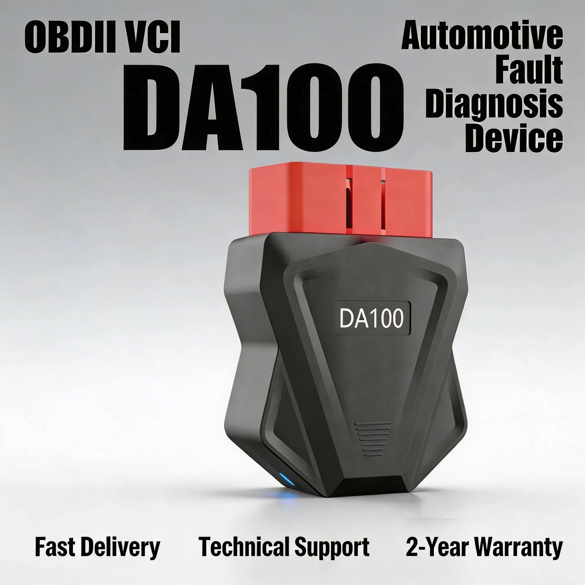DA100 OBD2 Scanner With Switch Car OBD2 Code Reader Erase Fault Code Auto Diagnostic Tools DA100 Car Accessories Engine Battery