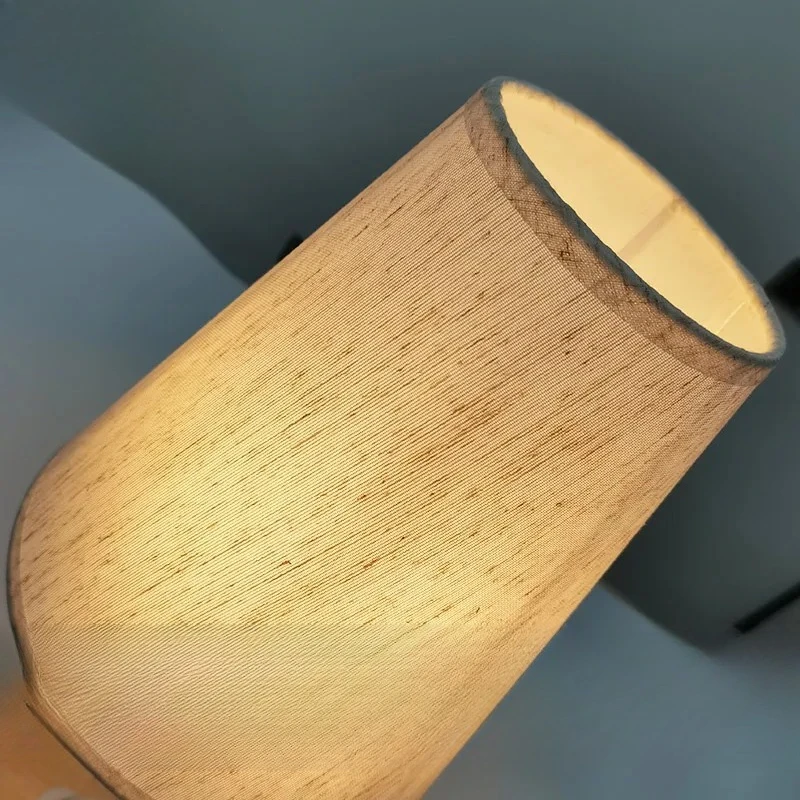 Residential solid wood cloth decorative light bedroom bedside simple night light desk