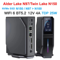 SZBOX S1 Alder Lake N97 MINI PC Twin Lake N150 DDR4 3200Mhz NVMe SSD Windows 11 WIFI6 BT5.2 MINI PC Gamer Computer VS N100