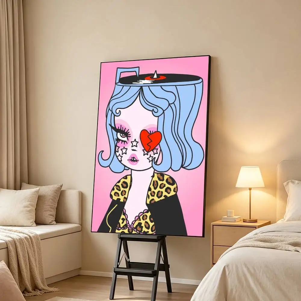 Art Valfre P-Prints-S Poster Waterproof Wall Art Sticker For Bar Living Room Vintage Decor Print