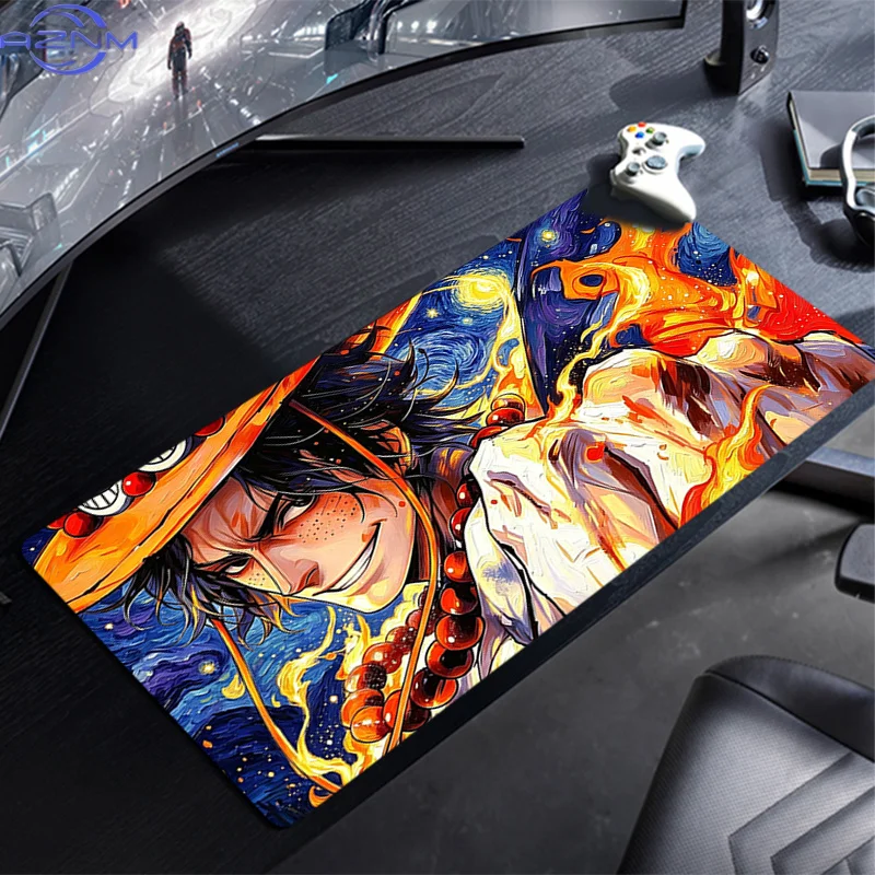 Mouse Pad Anime One Piece Durable Gaming Accessories Mousepad Gamer PC Completo Computer Keyboard Desk Mat Varmilo Table