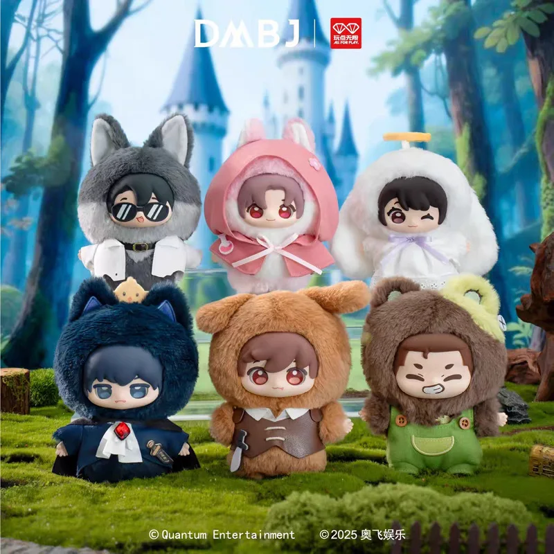 

Tomb Raider Notes Castle Fan Trace Series Виниловая кукла с лицом Настольное украшение Слепая коробка Kawaii Кукла вокруг Чжан Цяйл Wu Xie