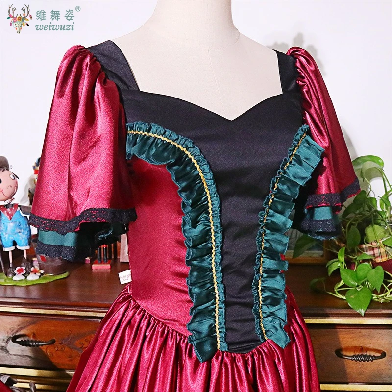 Flamenco Dance Swing Skirt Women High Waist Slimming Multi-layer Cake Skirt Modern Dancing Tango Waltz Stage Performance Costume