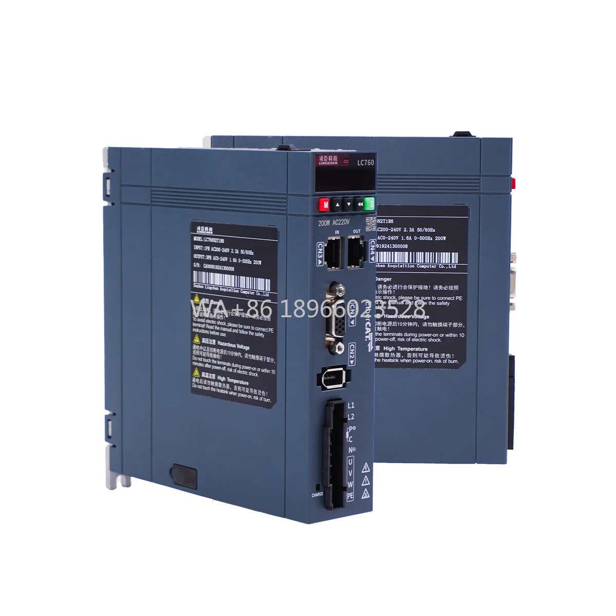 

Экономичный серводвигатель Inovance 1500–380 В Сервопривод Ethercat с тормозом