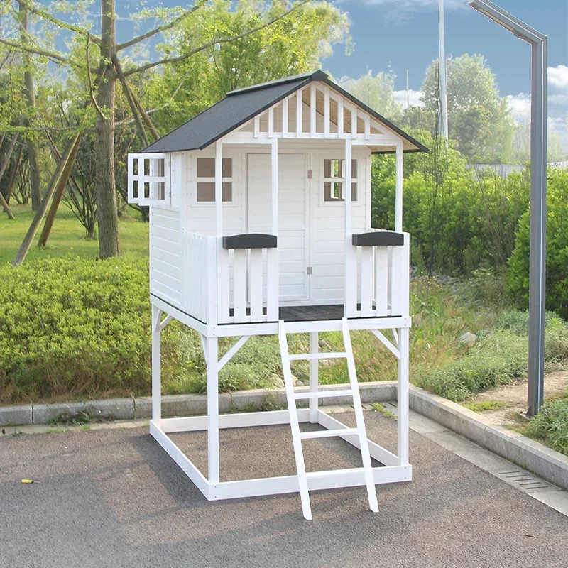 

Anti corrosion wooden villa, courtyard, small wooden house, outdoor assembly, garden, sunshade pavilion, solid wood house