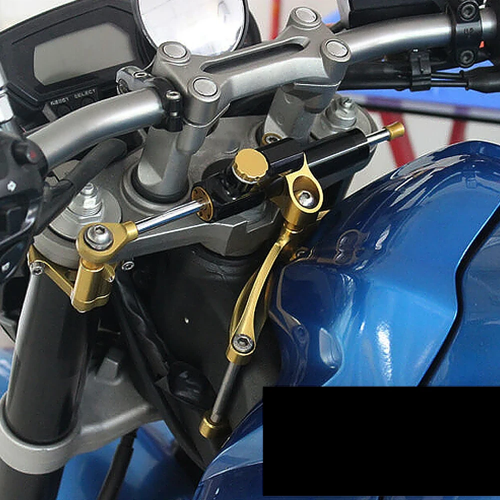 Für Yamaha FZ1 FAZER 2006-2015 Motorrad Zubehör Lenkung Dämpfer Halterung Set Stabilisator Linear Dämpfer Montage Unterstützung