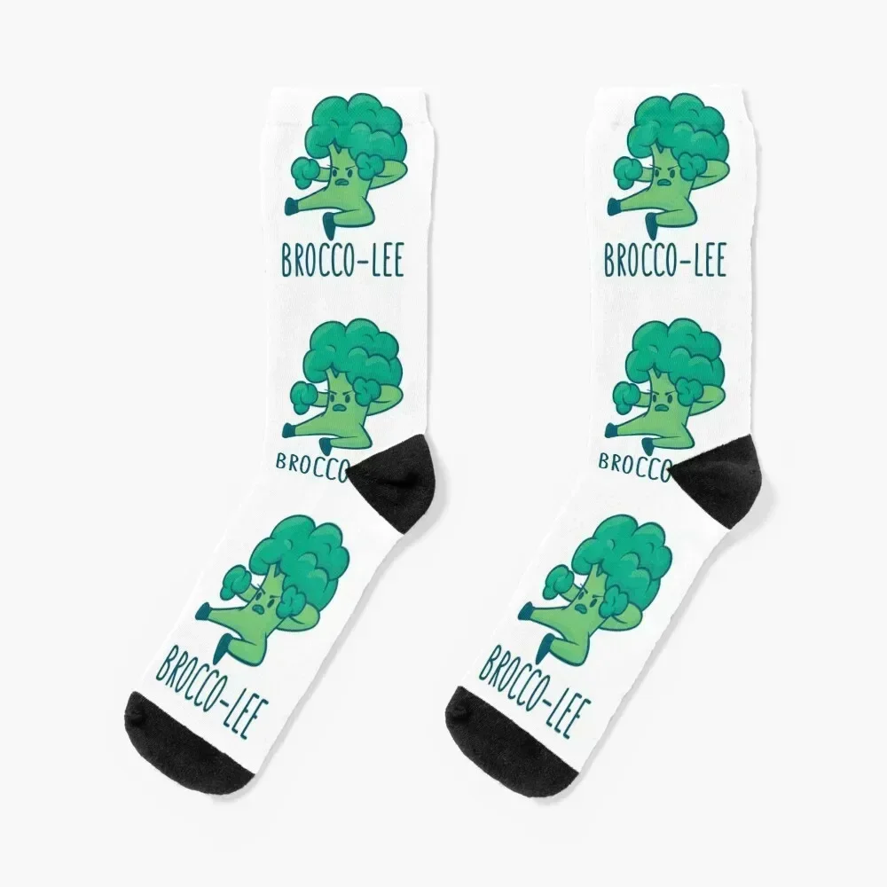 Funny broccoli, Brocco Lee Socks tennis Toe sports christmas stocking shoes Socks Men's Women's