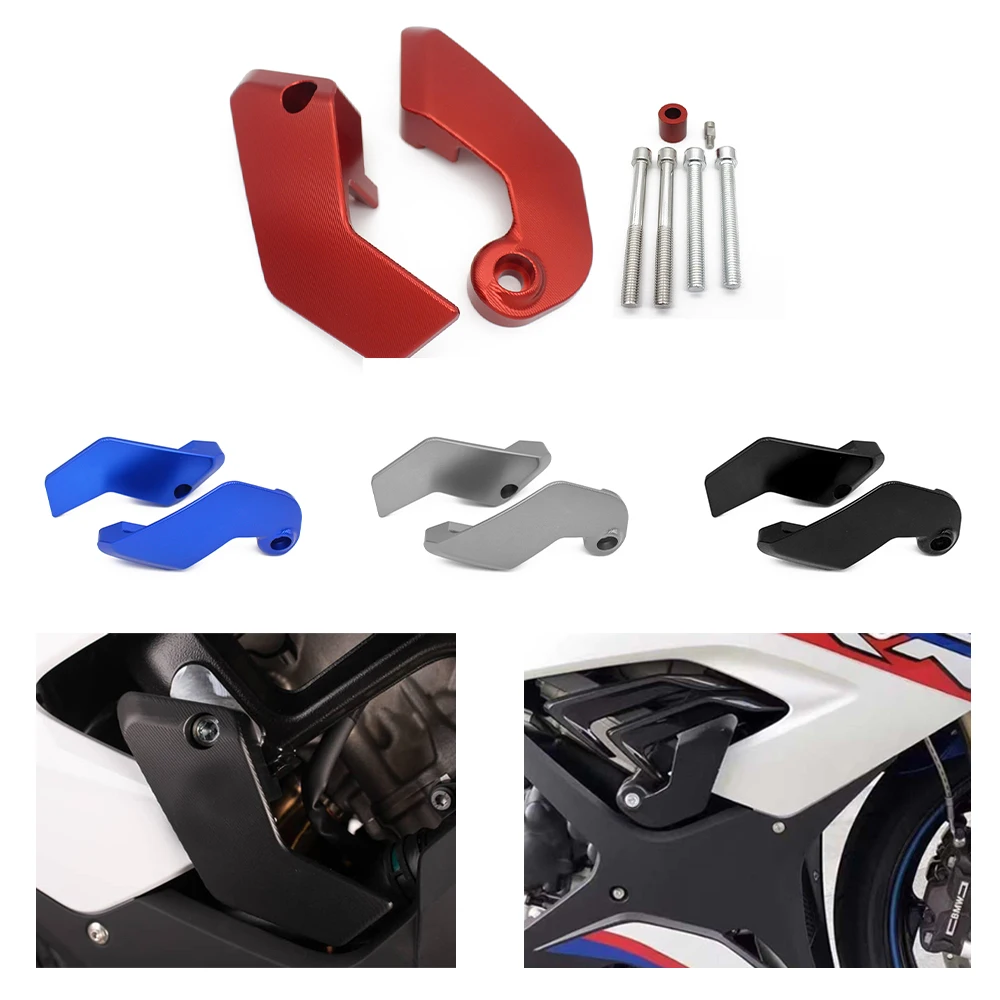 

Pokhaomin Motorcycle Fairing Guard Protection Aluminum Frame Sliders Anti Crash Pads for BMW S1000RR 2019-2023 2020 2021 2022