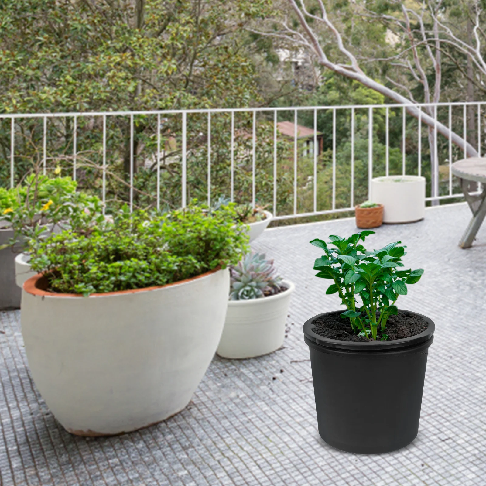 Garden Supply Aardappel Groeiende Pot Sterke Waterdichte Slijtvaste Gemakkelijk Schone Plant Groeiende Emmer voor Zoete Aardappel Gember