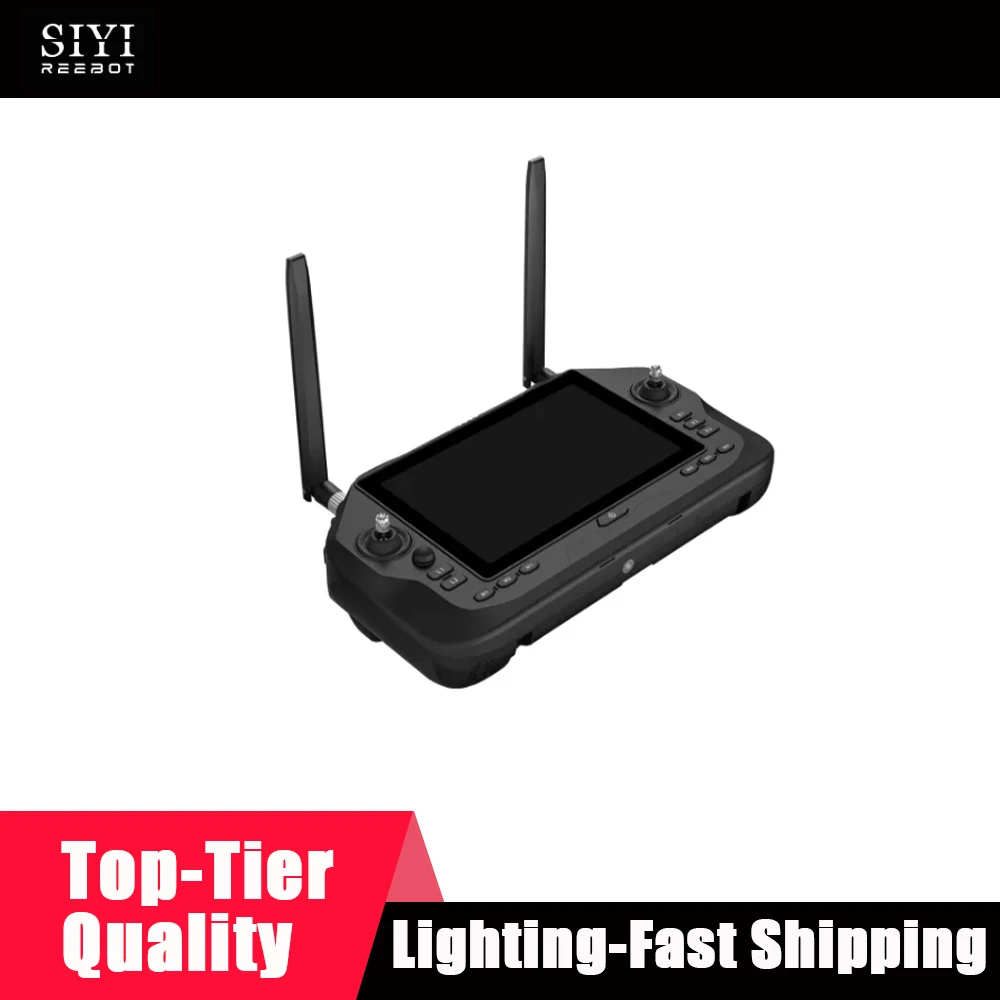 جديد SIYI UniRC 7/7 Pro محطة أرضية محمولة مزدوجة التردد 7 بوصة 1080P 40 كجم نطاق وحدة تحكم ذكية للطائرات بدون طيار UGV USV الروبوتات
