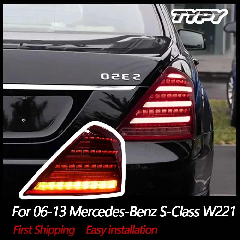 

TYPY Car Tail Lights For 2006-2013 Mercedes-Benz S-Class W221 LED Car Tail Lamps Daytime Running Lights Dynamic Turn Signals