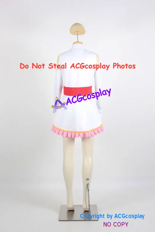 Kiddy Grade Tweedledee Cosplay Costume acgcosplay Include Long Stockings