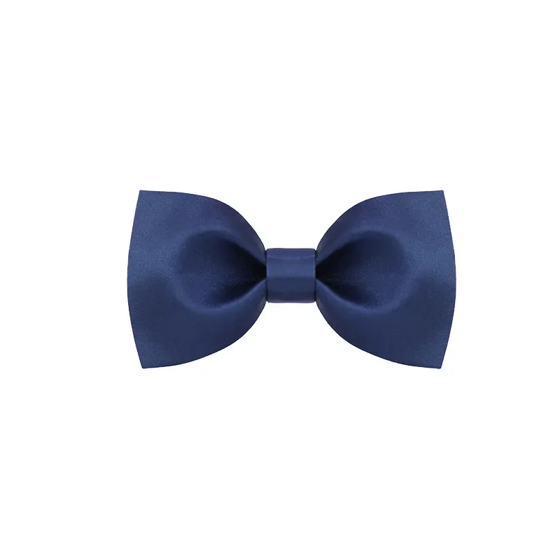 Maschio host banchetto performance matrimonio matrimonio sposo best man group navy papillon bow accessori aziendali formali papillon