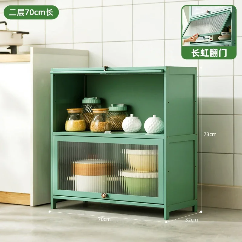 Nordic Style Villa Kitchen Cabinets Dormitory Storage Cabinet Hotel Multi-layer Lockers Home Floor-to-ceiling Cupboards Supplies