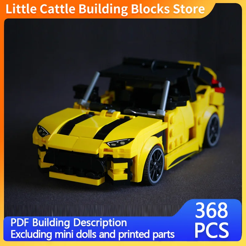 スピードレーシングカーモデルmocビルディングブリックgr86スポーツカーモジュラーテクノロジーギフトホリデーアセンブル子供用おもちゃスーツ