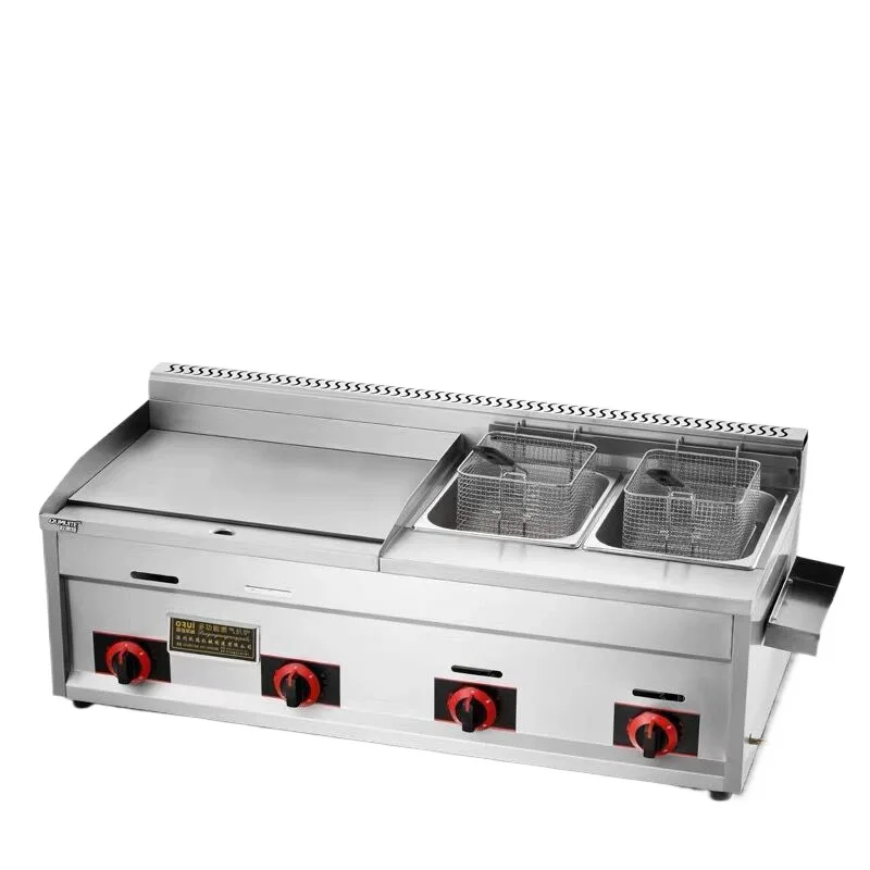 عربة متعددة الوظائف متنقلة من التوفو الكريهة، لوحة حديدية، سوق ليلي، زيت إفطار اللحوم المطهوة #5