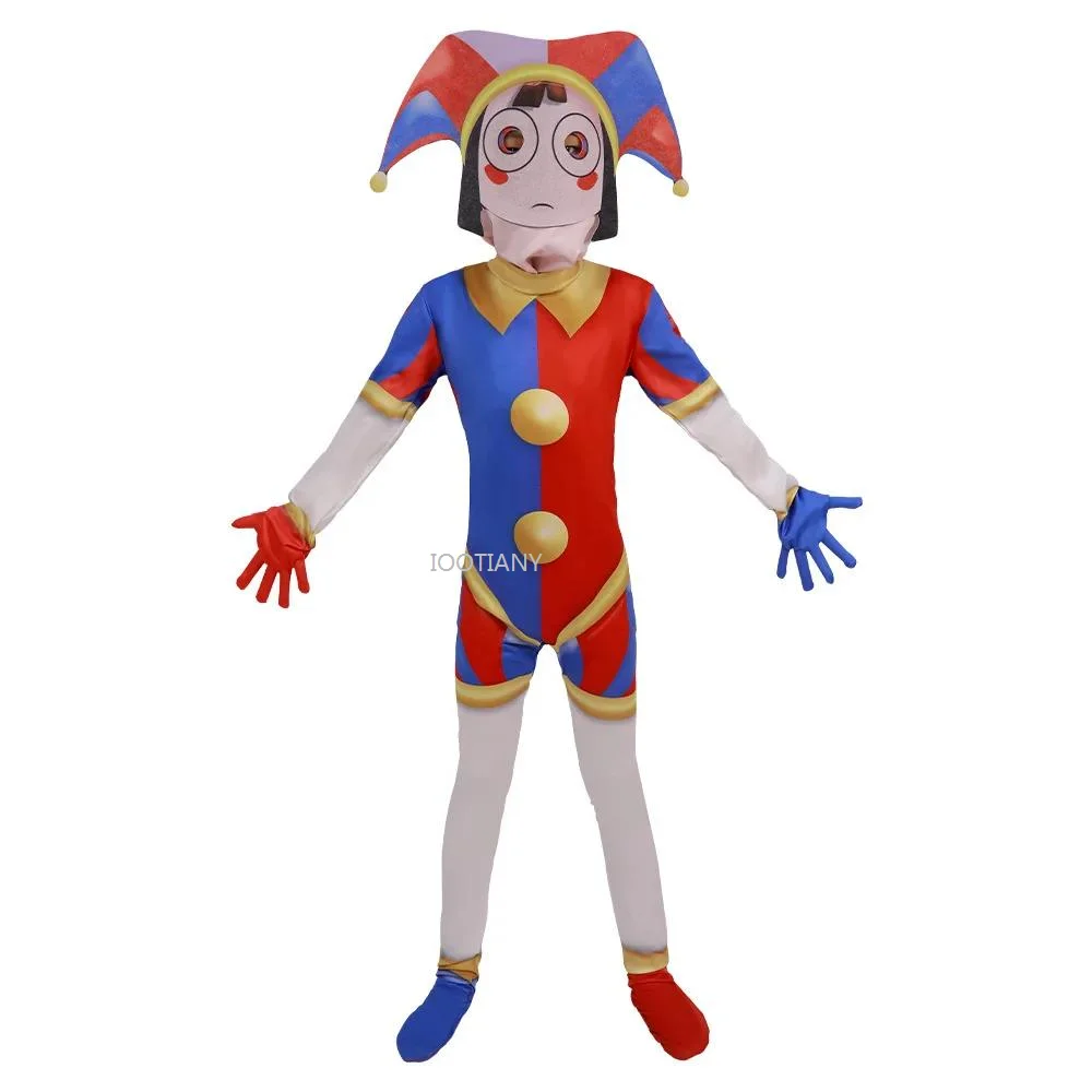 2024 Amazing Digital/circus Cosplay Ragatha Jax Caine Cosplay Theater Suits Cosplay Cartoon Costume Children Carnival Kids Gifts